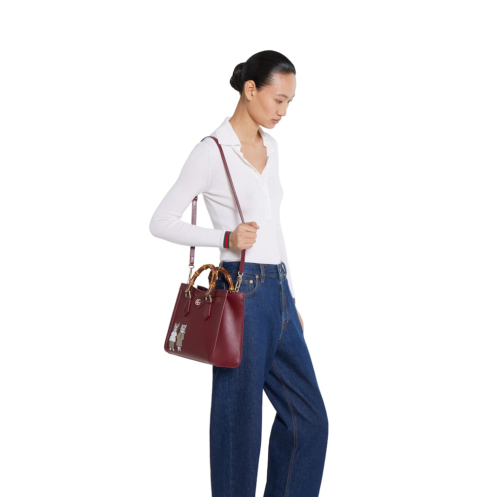 すぐ届く*GUCCI*〔グッチ ダイアナ〕日本限定ヒグチユウコトート グッチ ダイアナ〕日本限定 ヒグチユウコ ミディアム トート