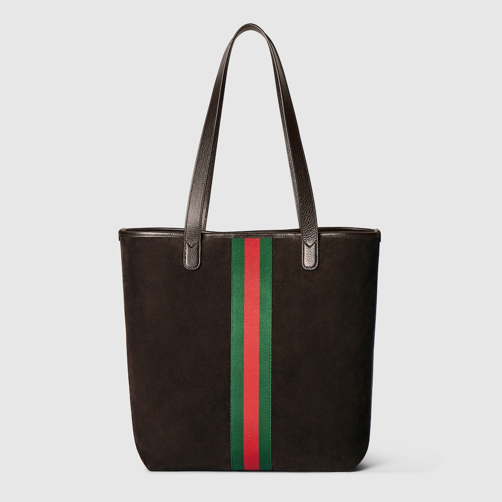 バッグ GUCCI SUEDE LEATHER TOTE HAND BAG Gucci Suede Tote Bags for Women for sale | eBay