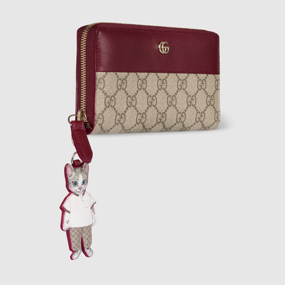 GUCCI(グッチ) マイクログッチシマ アヴェル ロングウォレット