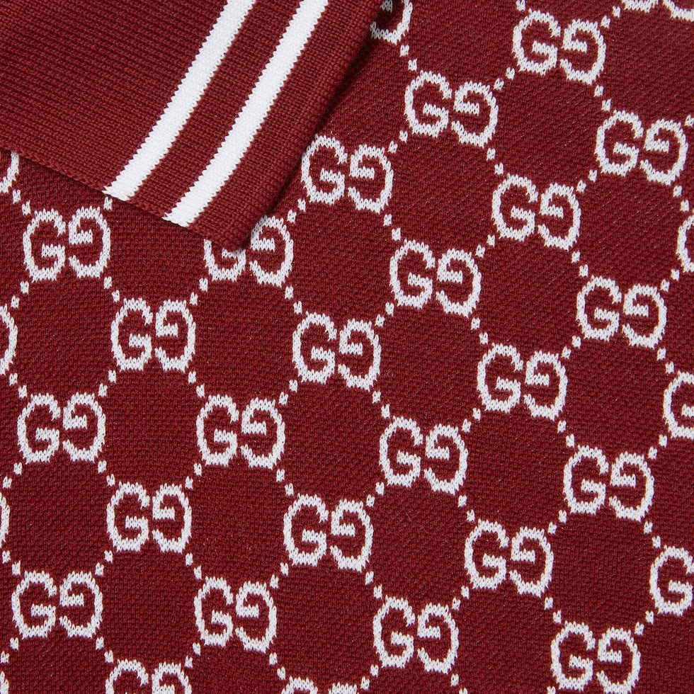 【美品】GUCCI GGスプリームニットポロモノグラム サイズXS 美品】GUCCI GGスプリームニットポロモノグラム サイズXS - メルカリ