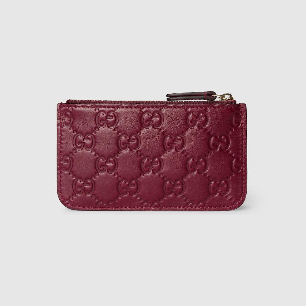 GUCCI☆〔GGエンブレム〕キーポーチ【国内買付/発送】 国内直営**GUCCI** GGエンブレム キーケース キーポーチ (GUCCI