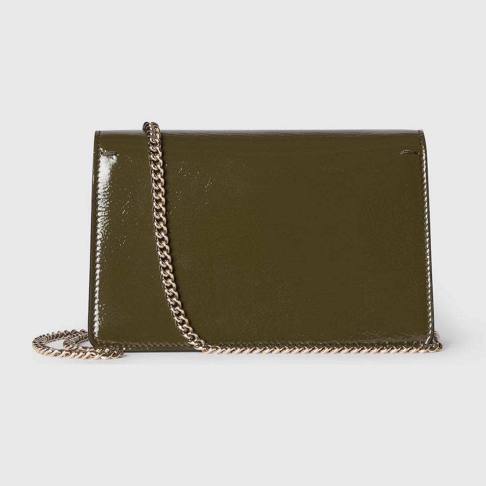 Dionysus mini shoulder bag in forest green leather | GUCCI® US