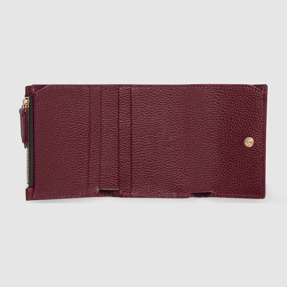 GUCCIダブルGバイカラーコンチネンタルウォレット オンライン限定 ダブルG バイカラー スモールウォレットベージュ
