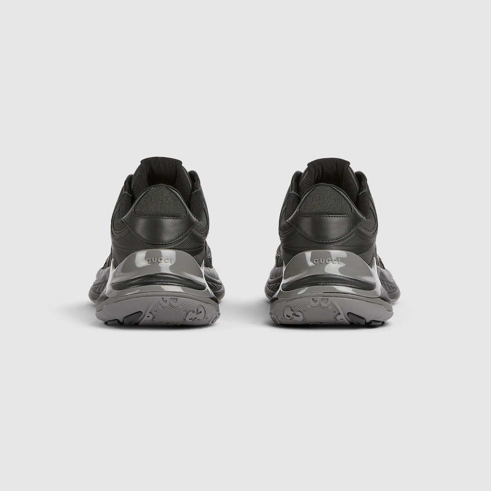 グッチ 2.0〕メンズ スニーカー ・ブラック メッシュ＆レザー | GUCCI公式