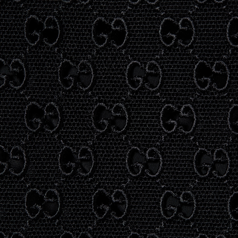 すぐ届く【GUCCI】GGマクラメ トップス GGマクラメ トップスブラック | GUCCI公式