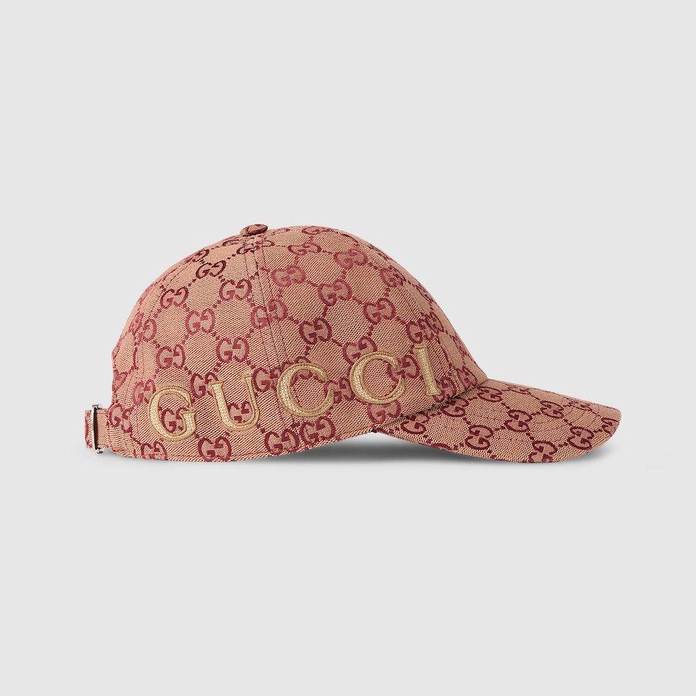 GGキャンバス ベースボールキャップキャメル | GUCCI公式