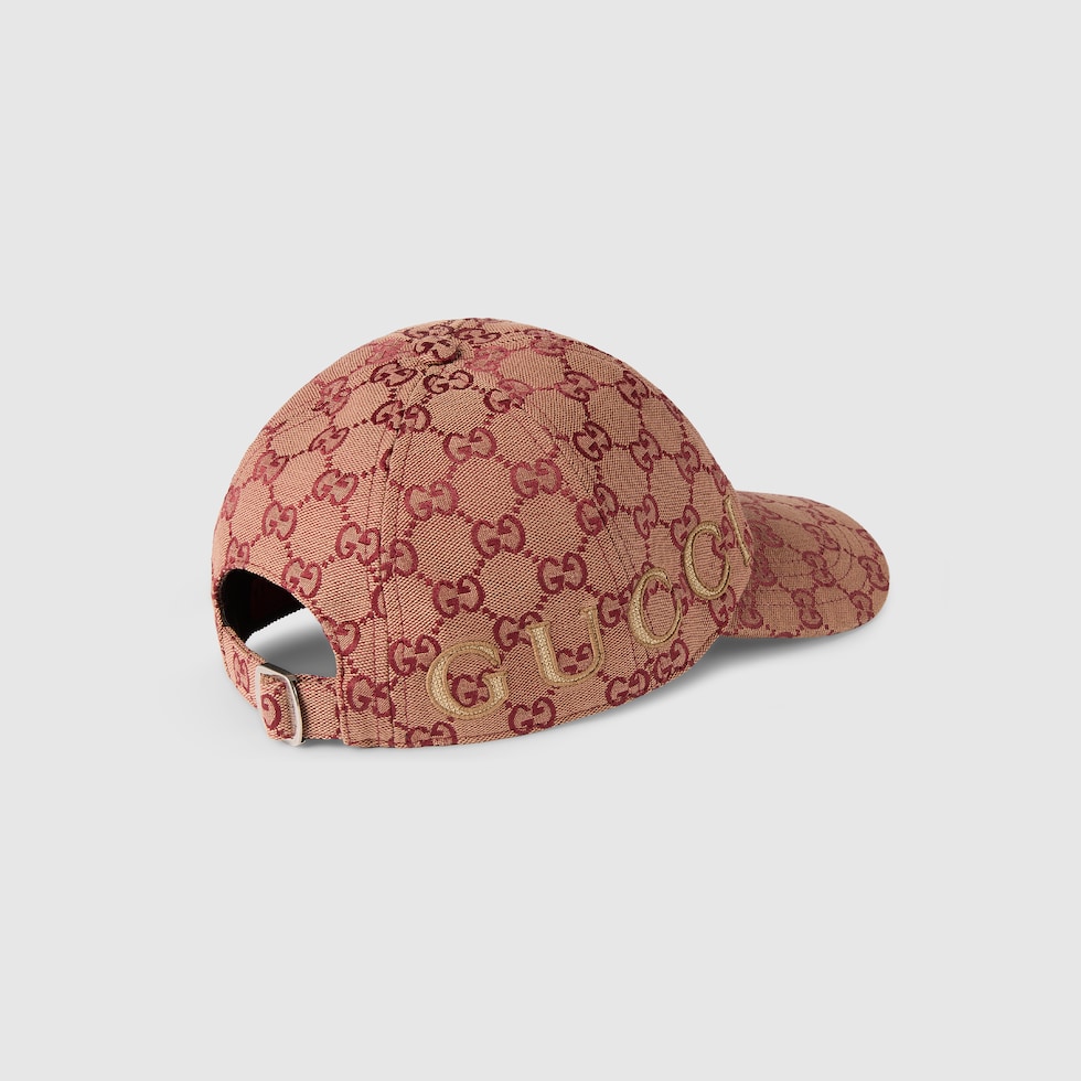 【美品!】GUCCI ベースボールキャップ GGキャンバス ベースボールキャップキャメル | GUCCI公式