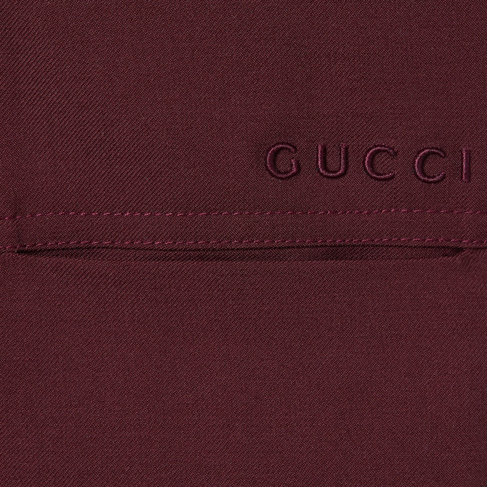 イタリア製 90's ~ 00's GUCCI シルクスラックス ギャバジン イタリア製 90´s ~ 00´s GUCCI シルクスラックス ギャバジン メンズ