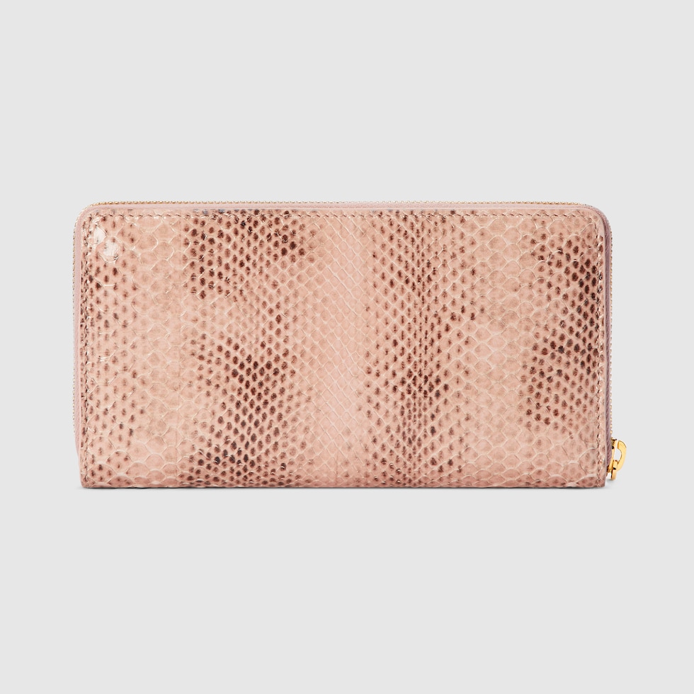 美品 GUCCI オフディア GG ジップアラウンドウォレット 長財布 パイソン 財布 その他 グッチ オフィディア ジップアラウンドウォレット
