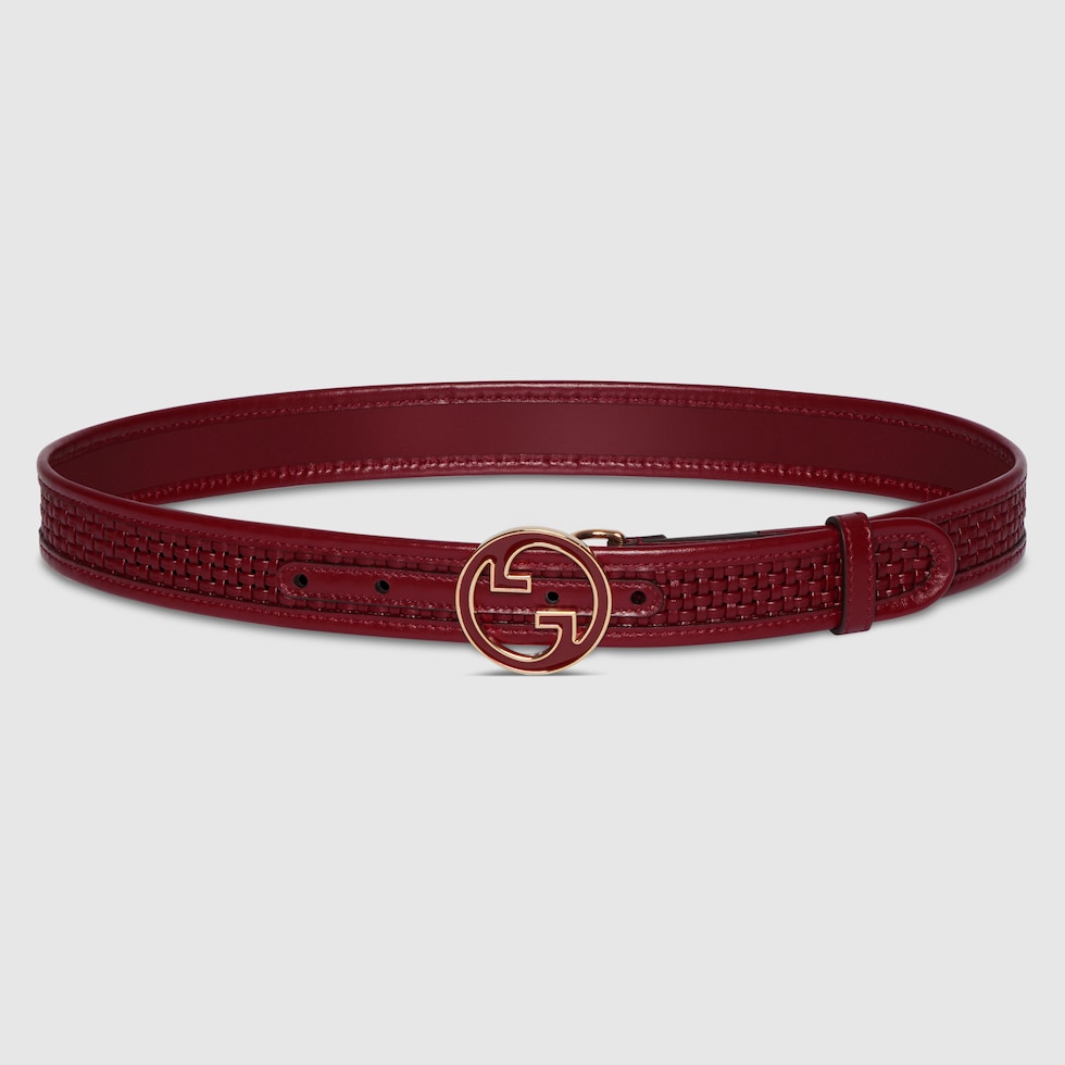 ベルト GUCCI Gucci Blondie Rosso Ancora leather belt Gucci Gucci Gucci Blondie Rosso Ancora Leather Belt | Grailed