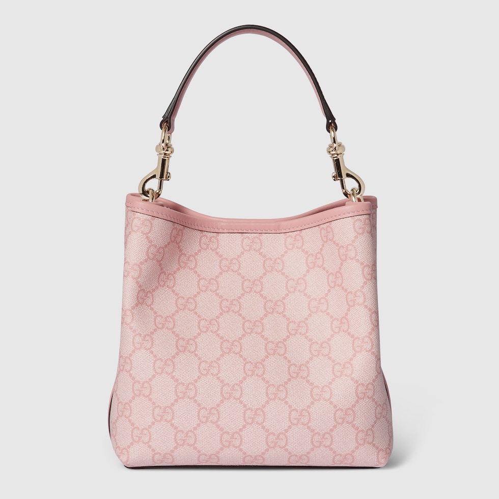 Gucci GGパターン ハンドバッグ 大きめ　ピンク GUCCI KIDS トートバッグ 679365 JFO00 ラバー GGパターン