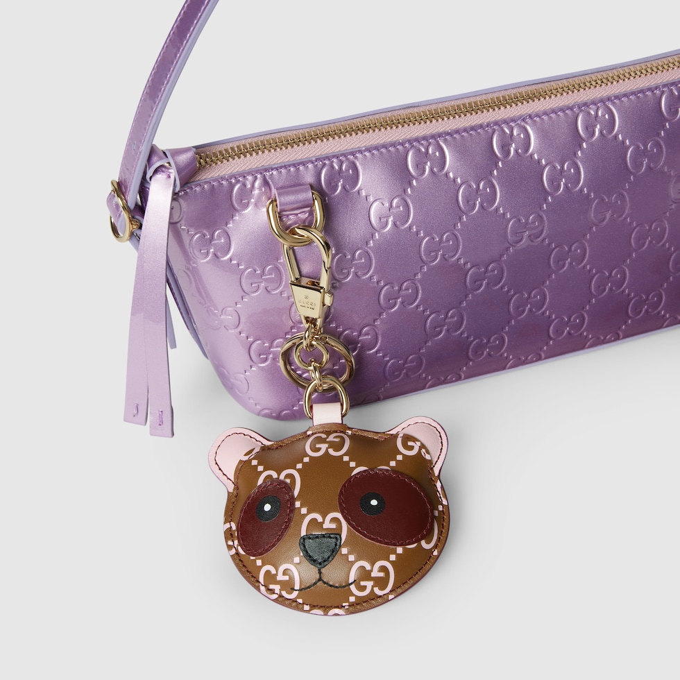 【美品】GUCCI グッチ バンブータッセル バッグチャーム ピンクブラウン 楽天市場】【バッグ】GUCCI グッチ バンブー タッセルチャーム
