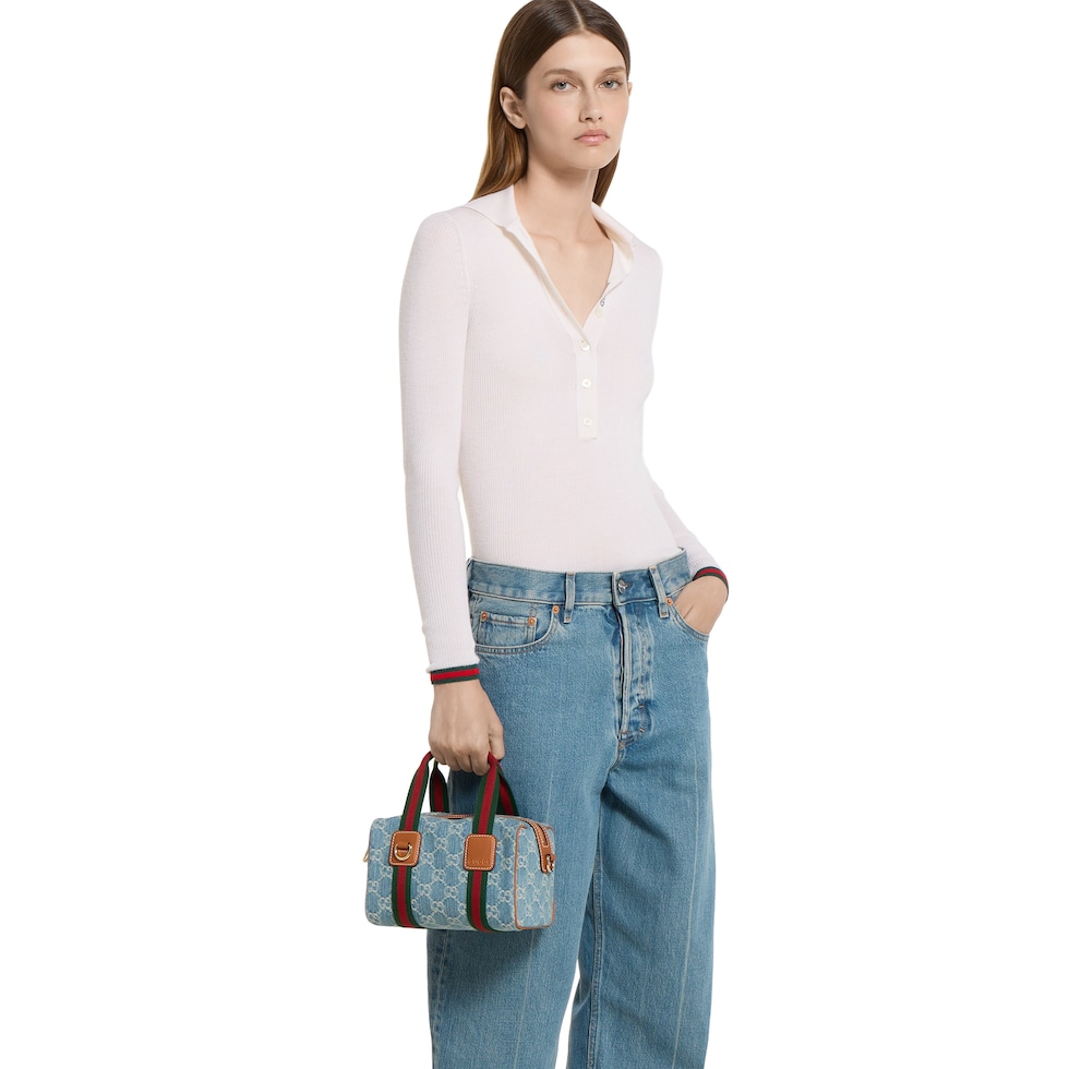 GUCCI オフィディア GG デニムショルダーバッグ GUCCI】グッチ『オフィディア GGジャガードデニム ミニバッグ