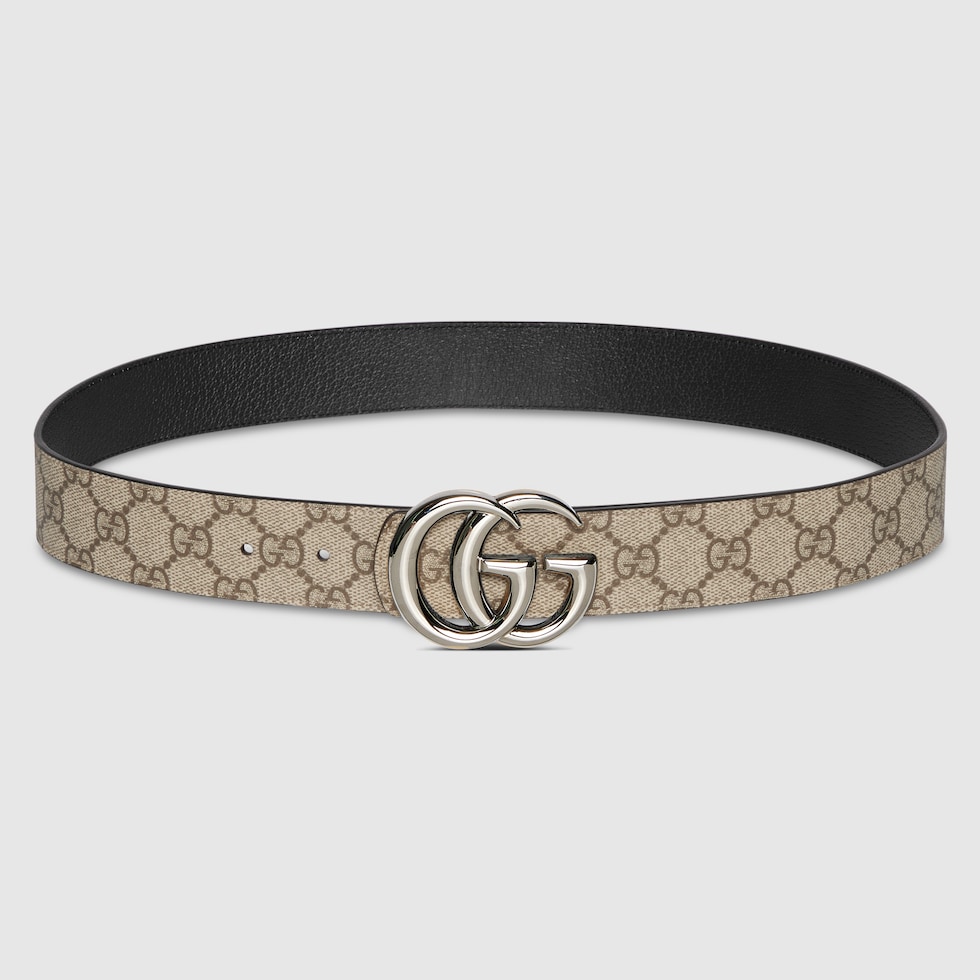 GUCCI GGロゴ 黒レザーベルト GUCCI GGロゴ 黒レザーベルト - メルカリ