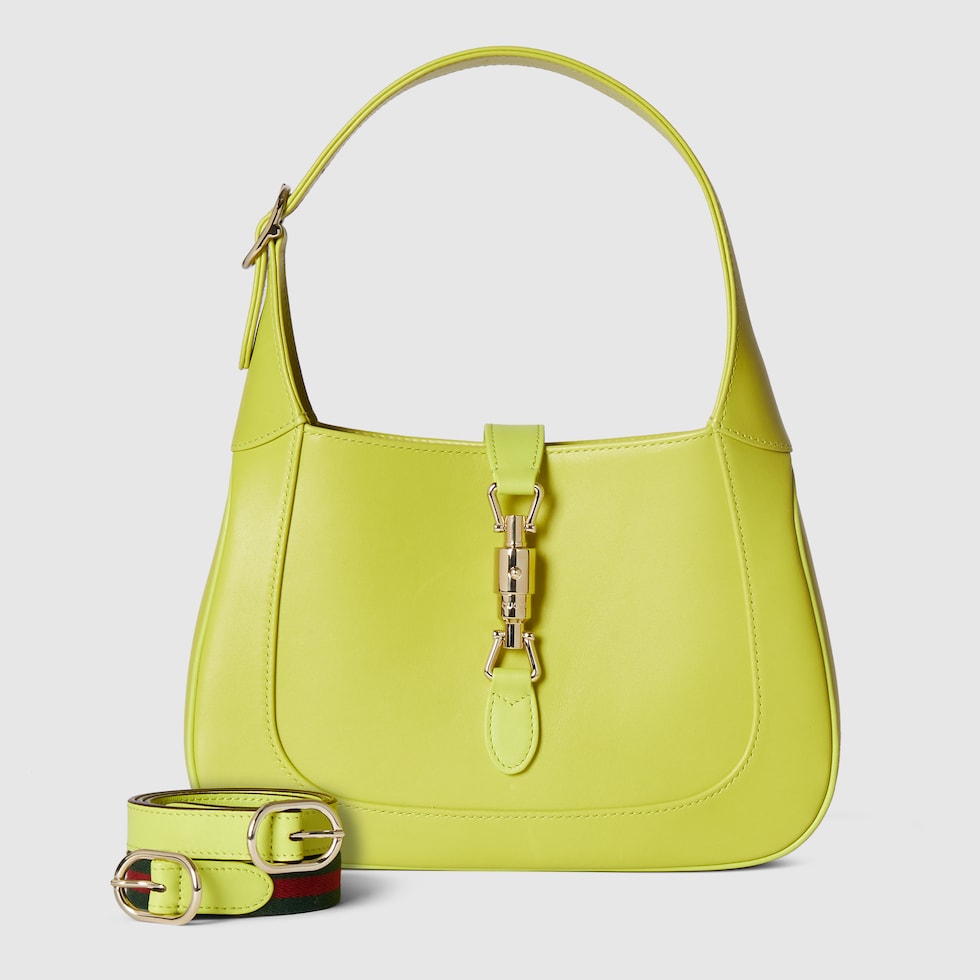関税込!【GUCCI】〔グッチ ジャッキー 1961〕ミディアムバッグ グッチ ジャッキー 1961〕ミディアムバッグブライトグリーン