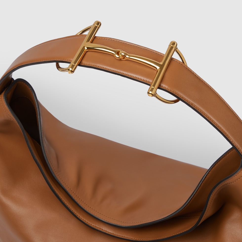 グッチ ベアトリクス〕ラージ トートバッグ ・ブラウン レザー | GUCCI公式