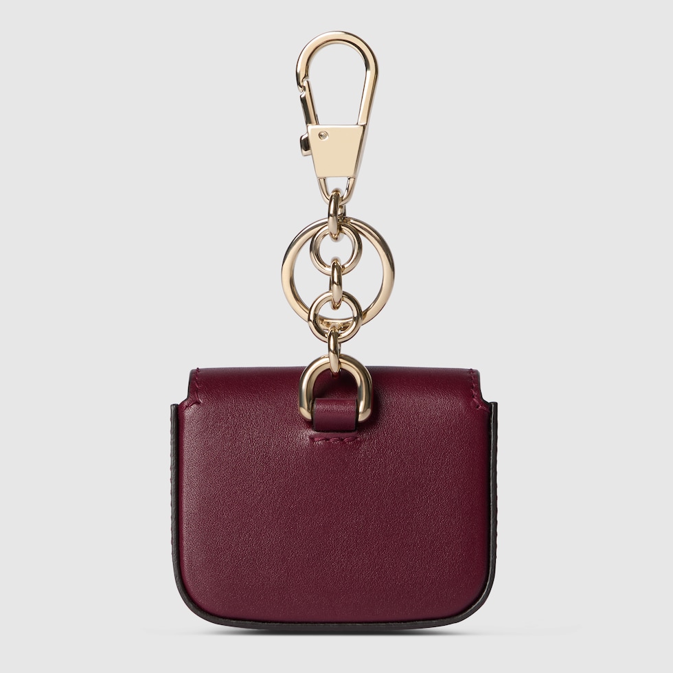 GUCCI  ホースビット  1955  キーチェーン Keychain with Gucci Horsebit 1955 in forest green leather