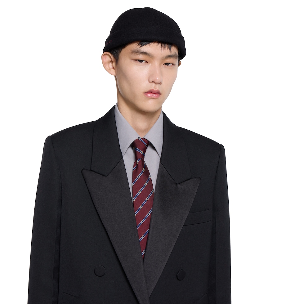 ☆極美品☆GUCCI グッチ　ネクタイ　シルク　GGスプリーム　ボルドー 楽天市場】グッチ ネクタイ GUCCI FEDRA 全9色(8cm) グッチ