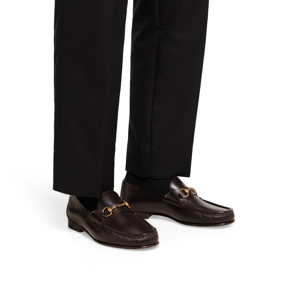 グッチ ホースビット 1953〕メンズ ローファー ・ダークブラウン