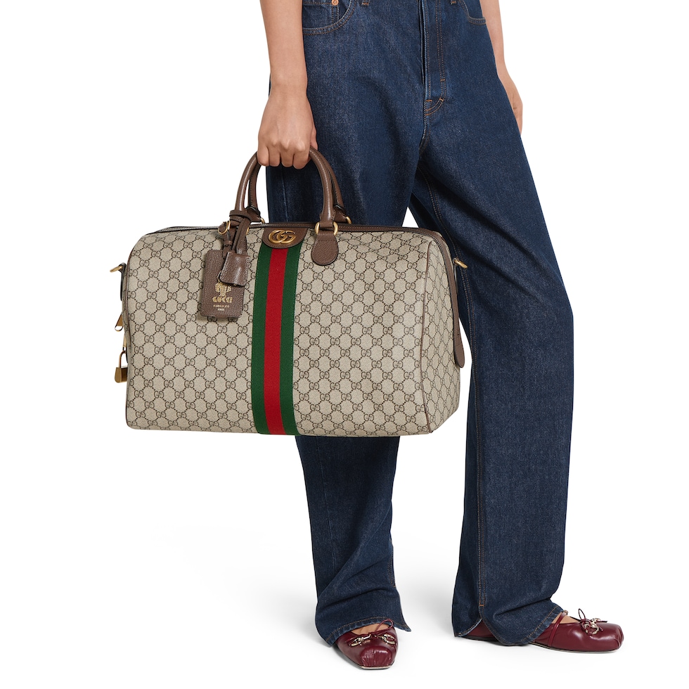 Gucci Savoy ラージ ダッフルバッグ ショルダーバッグ Gucci Savoy ラージ ダッフルバッグ ショルダーバッグ