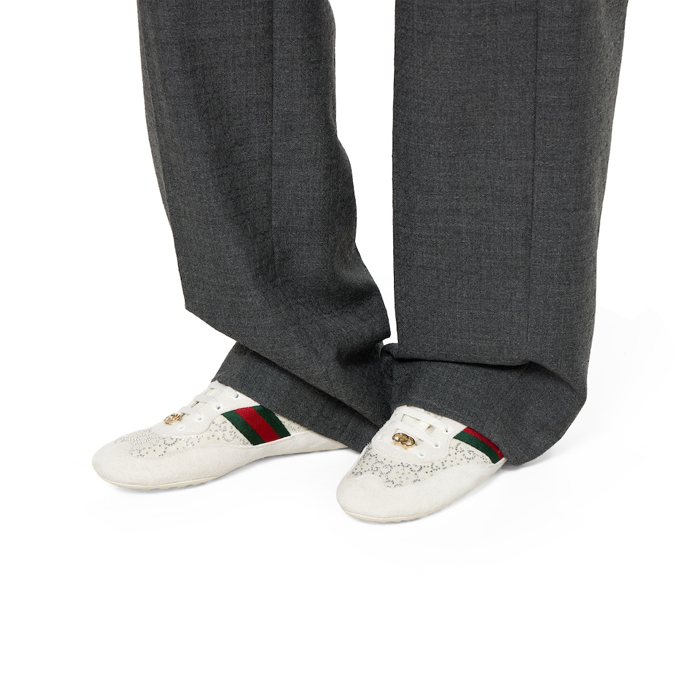 最終値下　GUCCI ゴルフシューズ sazi37 ホワイト 1.jpg