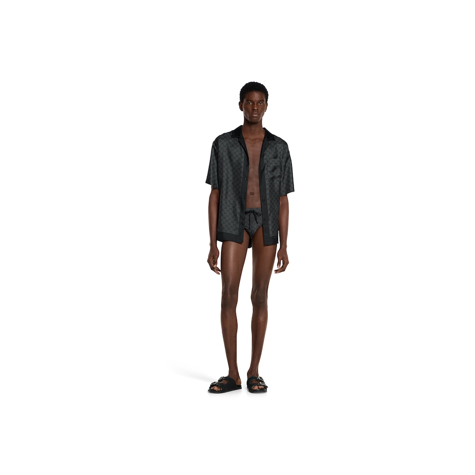 GG elastane swim briefs in black | GUCCI® US