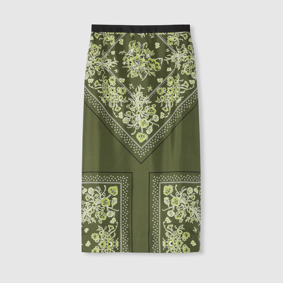 スカート VINTAGE GUCCI baby alpaca wrap skirt 38 793077_XWA2M_9118_002_100_0000