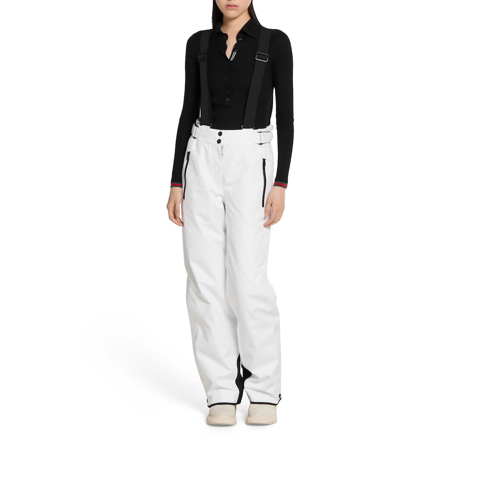 GG technical fabric jacquard pants in white | GUCCI® US