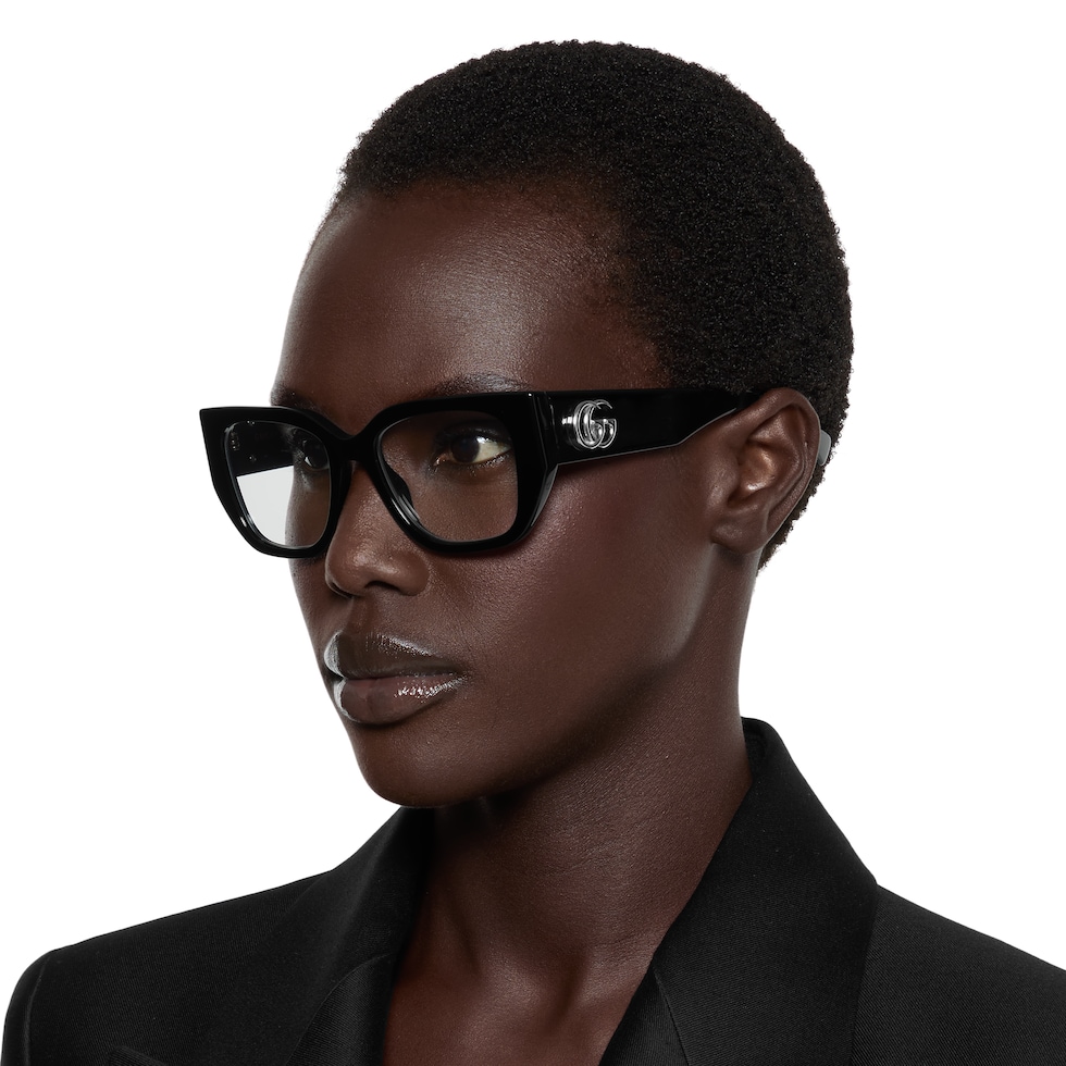 Butterfly optical frame in black | GUCCI® US