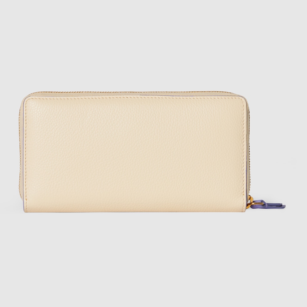 日本限定 ダブルG バイカラー ジップアラウンドウォレット