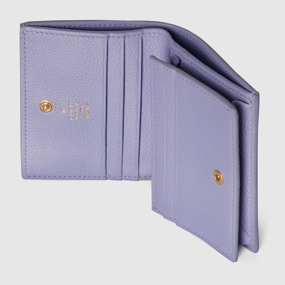 オンライン限定 ダブルG バイカラー スモールウォレット ・アイボリー