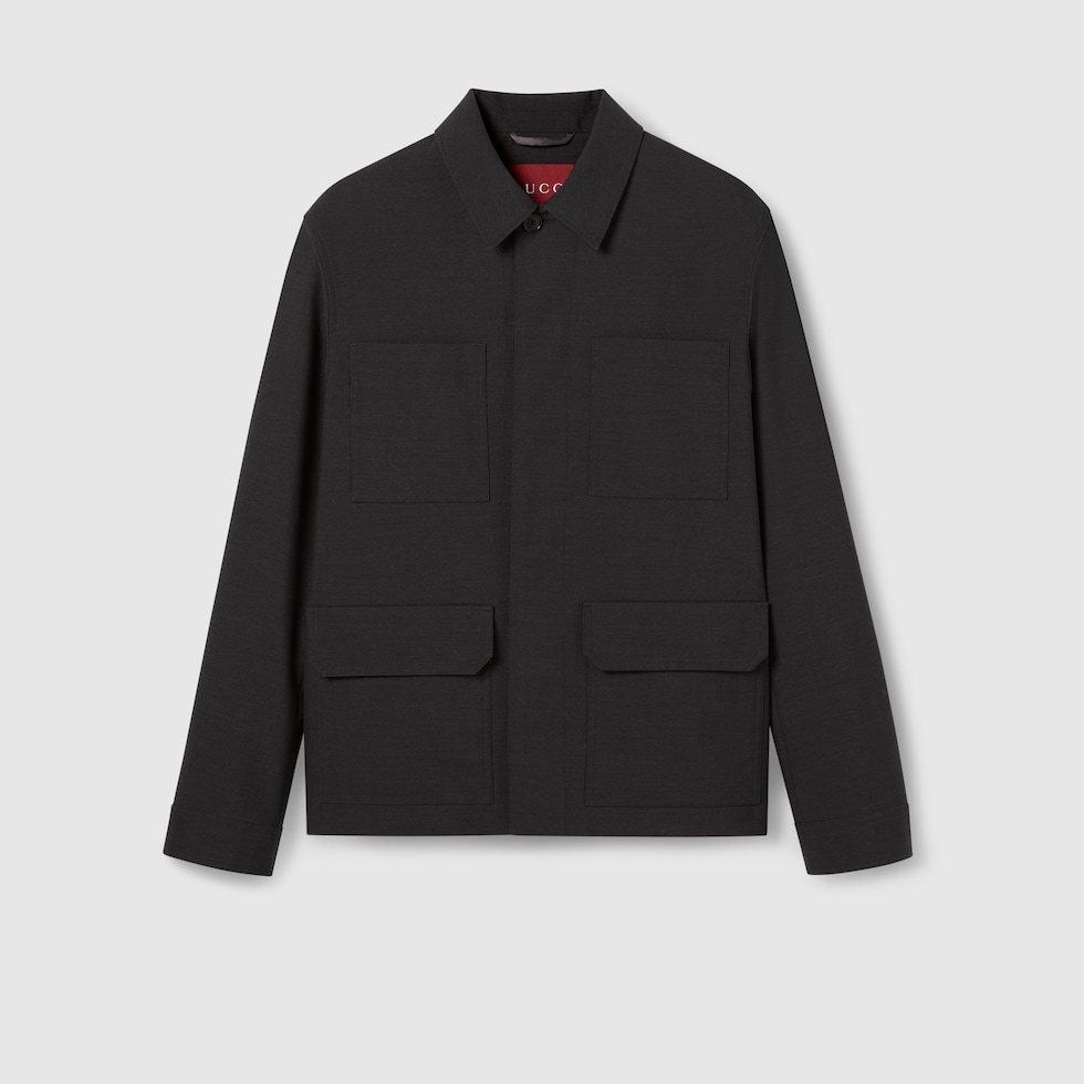 【未使用タグ付き】GUCCI コントラスト ディテール カーディガン ジャケット 713300_XKCNA_1289_010_100_0000