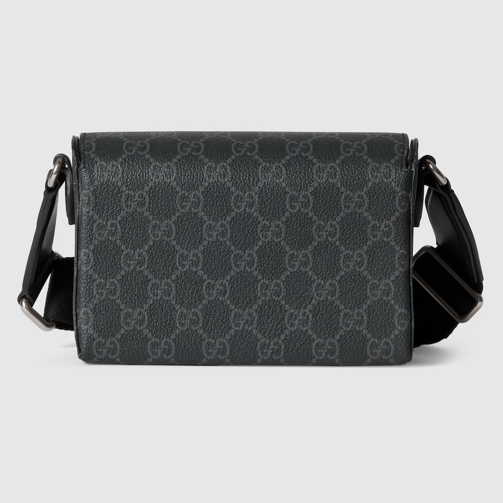 Gucci Horsebit 1955 mini bag in black GG Supreme | GUCCI® US