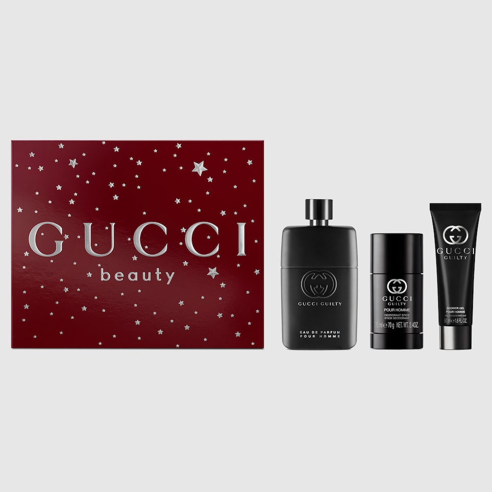 Gucci Guilty Pour Homme gift set in eau de parfum | GUCCI® CA