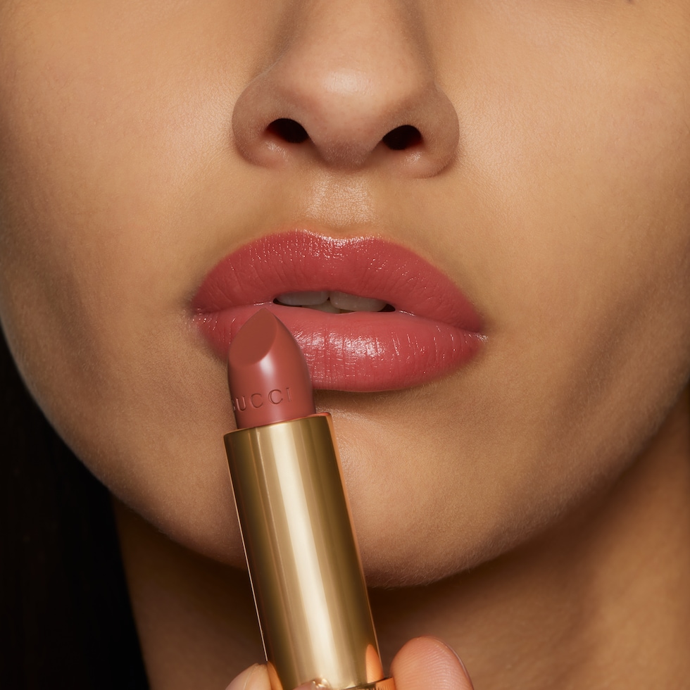 203 Mildred Rosewood, Rouge à Lèvres Voile Lipstick | GUCCI® US