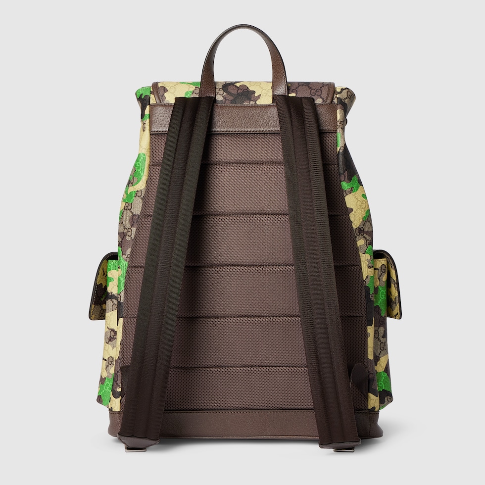 Gucci GGパターン リュック　ラージ GGパターン ラージ バックパック ・フォレストグリーン GGパターン