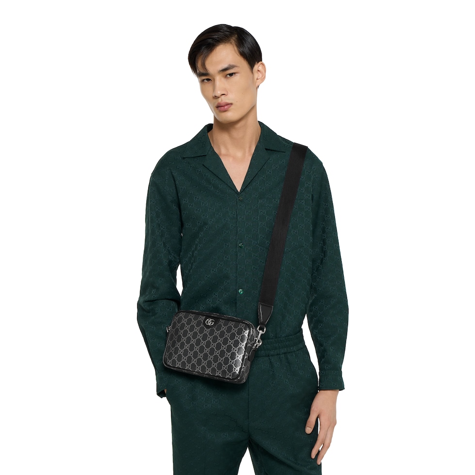 ブラック GGパターン ボディバッグ Gucci GGパターン ボディバッグ ブラック GUCCI GGパターン ボディバッグ