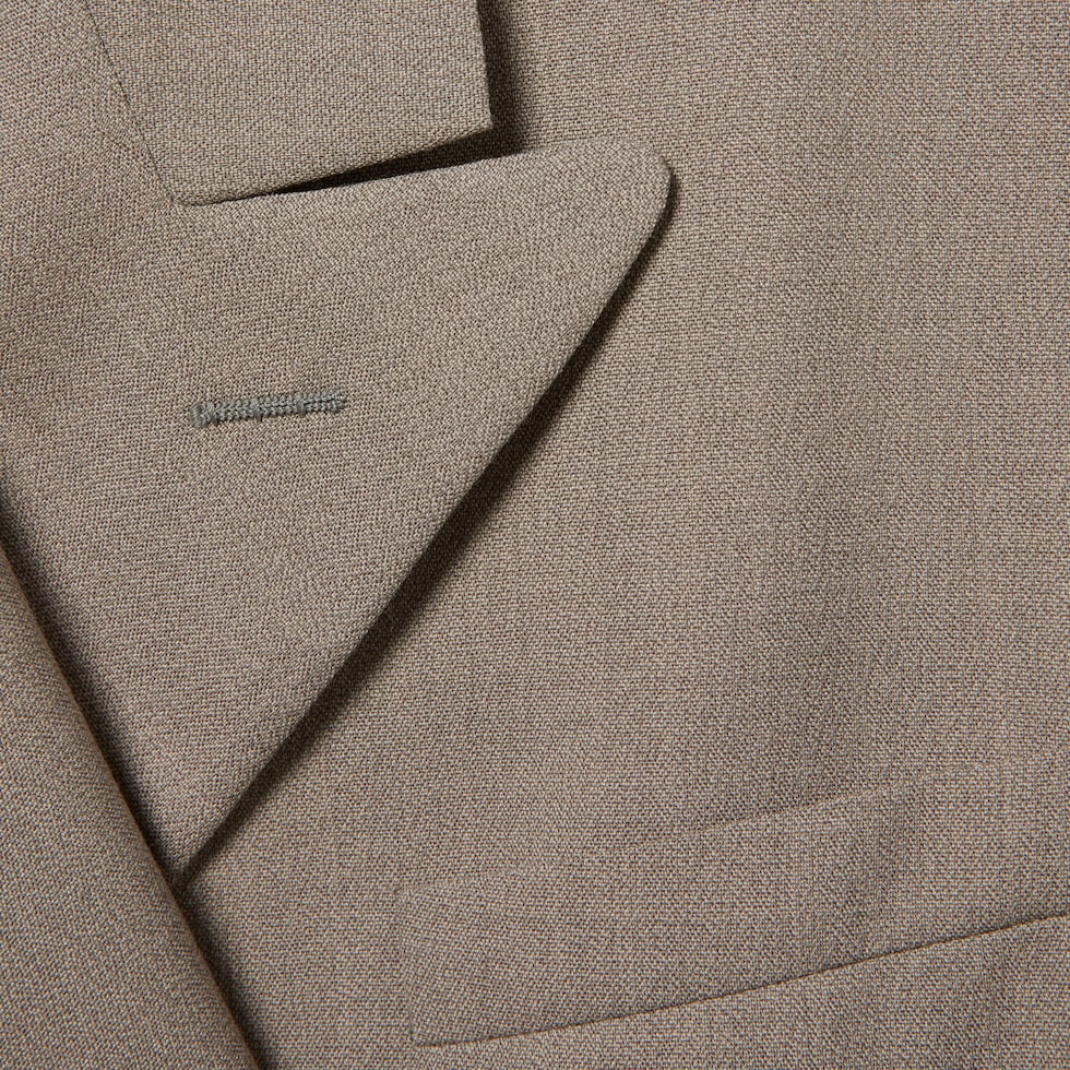 GUCCI ダブルブレスト ストライプジャケット ダークグレー ウール ダブルブレスト ジャケット ・グレー | GUCCI公式