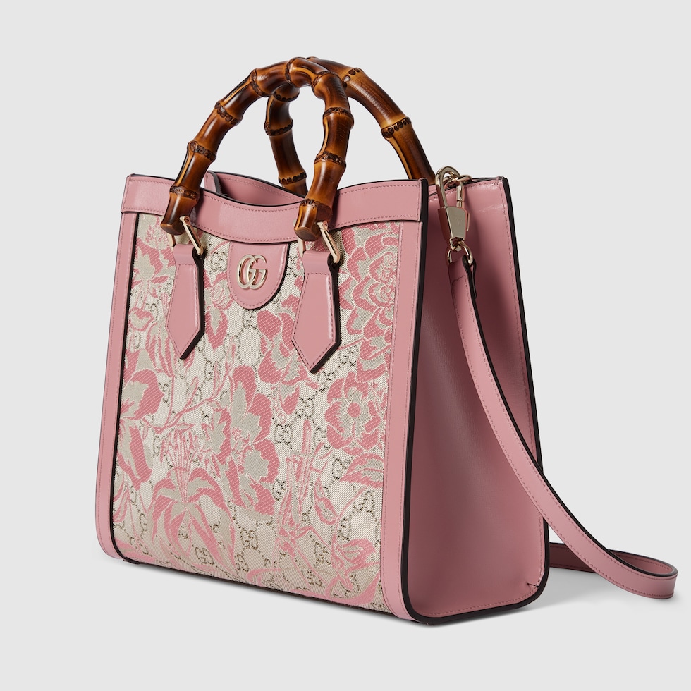 グッチ ダイアナ〕日本限定 ミディアム トートバッグ ・ライトピンク