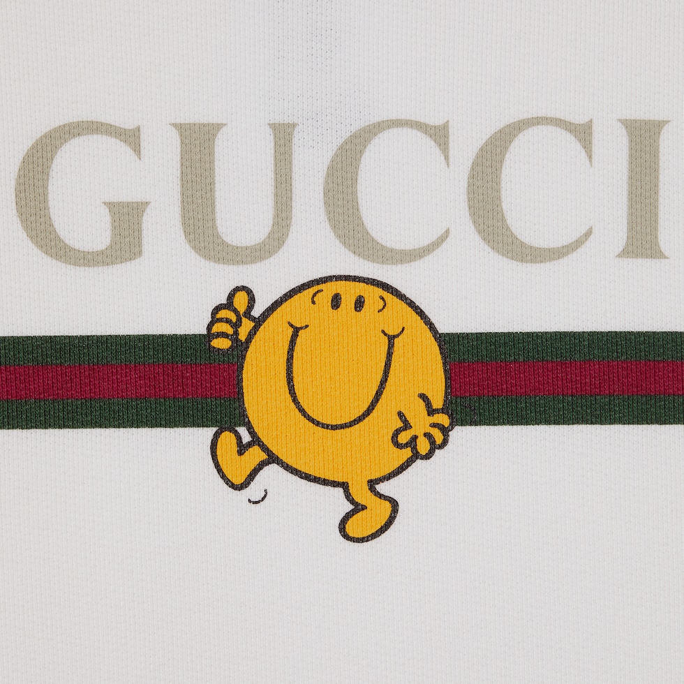 儿童印花棉质卫衣in 白色| GUCCI® LU