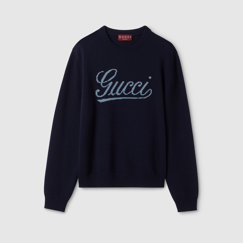 美品 GUCCI グッチ ウール ニット キャミソール ダークネイビー S 795347_XKD74_4071_001_100_0000