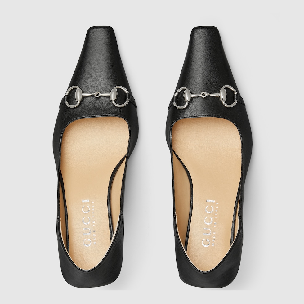 ヴィットリア〕ウィメンズ パンプス ・ブラック レザー | GUCCI公式