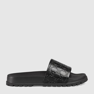 saks fifth ave gucci slides