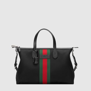 gucci techno canvas duffle bag