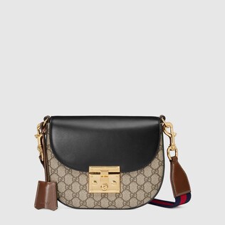Padlock GG Supreme shoulder bag