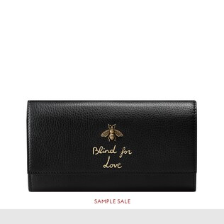 Animalier continental wallet