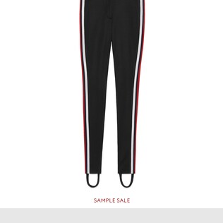 Jersey stirrup legging with Web