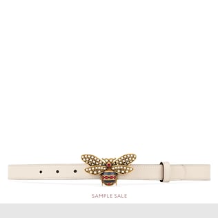 Queen Margaret leather belt