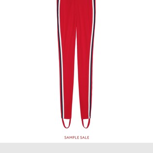 Jersey stirrup legging with Web