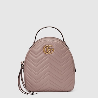 Luxury Backpacks For Women Gucci Gg Marmont Quilted Leather Backpack